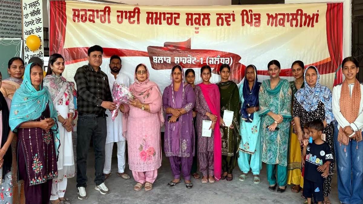 ਜ਼ਿਲ੍ਹਾ ਪ੍ਰਧਾਨ ਵੱਲੋਂ ਸਕੂਲਾਂ ਦਾ ਦੌਰਾ