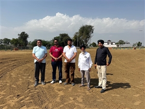 ਦਸੌਂਦਾ ਸਿੰਘ ਵਾਲਾ ’ਚ ਪਲੇਅ ਗਰਾਊਂਡ ਦੇ ਨਿਰਮਾਣ ਆਰੰਭ