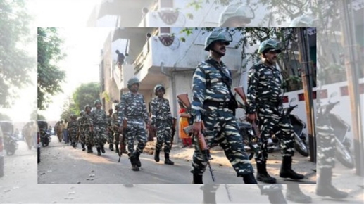 Central squad deployed on Assam Mizoram border within 100 meters of state police personnel