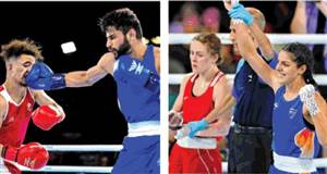 CWG 2026 : ਮੁੱਕੇਬਾਜ਼ਾਂ ਦੇ ‘ਪੰਚਾਂ’ ਨਾਲ ਪੱਕੇ ਹੋਏ ਨੌਂ ਤਮਗੇ, ਅੰਕੁਸ਼, ਸਾਕਸ਼ੀ, ਅਰੁੰਧਤੀ, ਸਚਿਨ ਤੇ ਨਰਿੰਦਰ ਵੀ ਗਲਾਸਗੋ ਰਾਸ਼ਟਰਮੰਡਲ ਖੇਡਾਂ ’ਚ ਸੈਮੀਫਾਈਨਲ ’ਚ ਪੁੱਜੇ