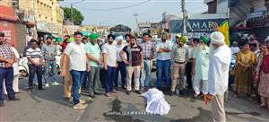 ਮੁਲਾਜ਼ਮਾਂ ਤੇ ਪੈਨਸ਼ਨਰਾਂ ਨੇ ਫੂਕਿਆ ਮੁੱਖ ਮੰਤਰੀ ਦਾ ਪੁਤਲਾ