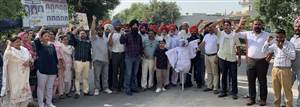 ਸਾਂਝੇ ਮੁਲਾਜ਼ਮ ਫਰੰਟ ਨੇ ਫੂਕਿਆ ਮੁੱਖ ਮੰਤਰੀ ਦਾ ਪੁਤਲਾ
