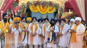 ਗੁਰਦੁਆਰਾ ਕਰਹਾਲੀ ਸਾਹਿਬ ਤੋਂ ਮੀਰੀ-ਪੀਰੀ ਖ਼ਾਲਸਾ ਮਾਰਚ ਸਜਾਇਆ