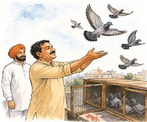 ਕਈ ਵਾਰ ਜਿਸ ਹਾਲਾਤ ਨੂੰ ਅਸੀਂ ਕੈਦ ਜਾਂ ਮੁਸੀਬਤ ਸਮਝਦੇ ਹਾਂ, ਉਹ ਅਸਲ ’ਚ ਸਾਡੀ ਸੁਰੱਖਿਆ ਲਈ ਹੁੰਦਾ ਹੈ, ਕੁਝ ਅਜਿਹੀ ਹੀ ਸਿੱਖਿਆ ਦਿੰਦੀ ਕਹਾਣੀ ‘ਪਿੰਜਰਾ’