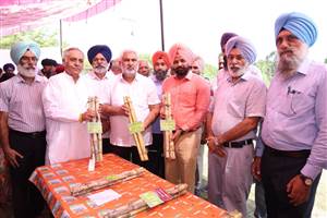 --ਪੀਏਯੂ ਨੇ ਸੂਬੇ ਦੀ ਖੇਤੀ ਨੂੰ ਅਗਾਂਹਵਧੂ ਲੀਹਾਂ ਉੱਪਰ ਤੋਰਨ ਲਈ ਕਿਸਾਨਾਂ ਦੇ ਮੋਢੇ ਨਾਲ ਮੋਢਾ ਜੋੜ ਕੇ ਕੰਮ ਕੀਤਾ- ਕੈਬਨਿਟ ਮੰਤਰੀ ਕਟਾਰੂਚੱਕ