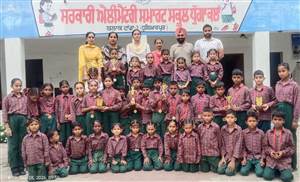 ਕਲਸਟਰ ਧੁੱਗਾ ਕਲਾਂ ਦਾ ਬਲਾਕ ਪੱਧਰੀ ਖੇਡਾਂ ’ਚ ਓਵਰਆਲ ਟਰਾਫੀ ’ਤੇ ਕਬਜ਼ਾ