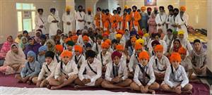 ਗੁਰਦੁਆਰਾ ਬੇਰ ਸਾਹਿਬ ਅੰਮ੍ਰਿਤ ਸੰਚਾਰ ’ਚ 70 ਪ੍ਰਾਣੀ ਗੁਰੂ ਵਾਲੇ ਬਣੇ