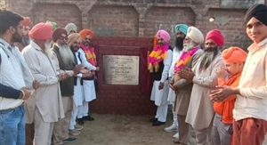 ਵਿਧਾਇਕ ਲੱਖਾ ਨੇ ਜਰਗ 'ਚ ਸੜਕ ਦਾ ਨੀਂਹ ਪੱਥਰ ਰੱਖਿਆ