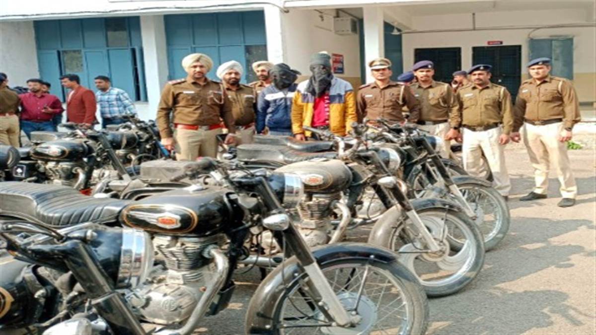 15 stolen motorcycles recovered from two brothers