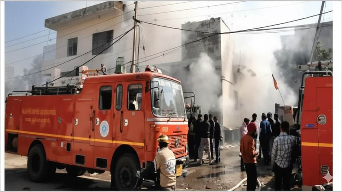 ਬੇਕਰੀ ਸਟੋਰ ਦੇ ਵੱਡੇ ਗੁਦਾਮ ’ਚ ਭਿਆਨਕ ਅੱਗ, ਕਰੋੜਾਂ ਦਾ ਨੁਕਸਾਨ