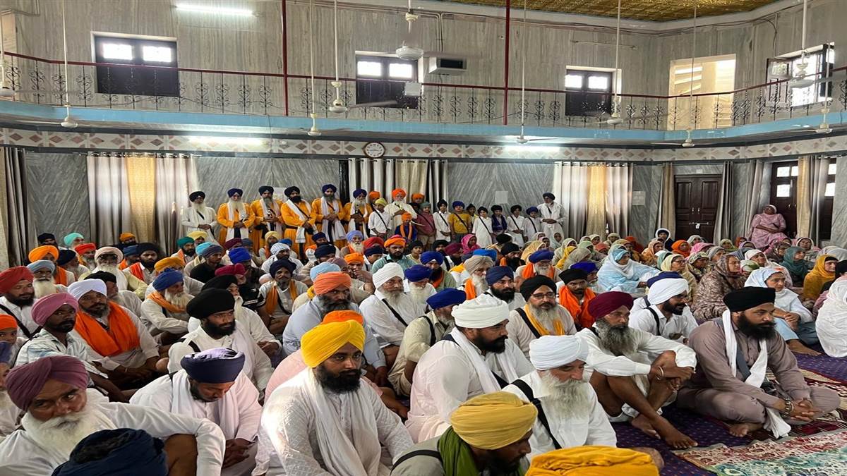 ਗੁਰੂਘਰ ਵਿਖੇ ਕਰਵਾਇਆ ਹਫ਼ਤਾਵਾਰੀ ਗੁਰਮਤਿ ਸਮਾਗਮ