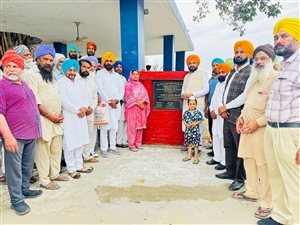 ਇਸ਼ਨਪੁਰ ‘ਚ ਵਿਕਾਸ ਕਾਰਜਾਂ ਦੀ ਸ਼ੁਰੂਆਤ, ਮੰਤਰੀ ਸੌਂਦ ਨੇ ਰੱਖਿਆ ਨੀਂਹ ਪੱਥਰ