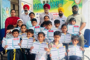 ਦੰਦੂਪੁਰ ਸਕੂਲ ’ਚ ਗ੍ਰੇਜੂਏਸ਼ਨ ਸੈਰੇਮਨੀ ਕਰਵਾਈ
