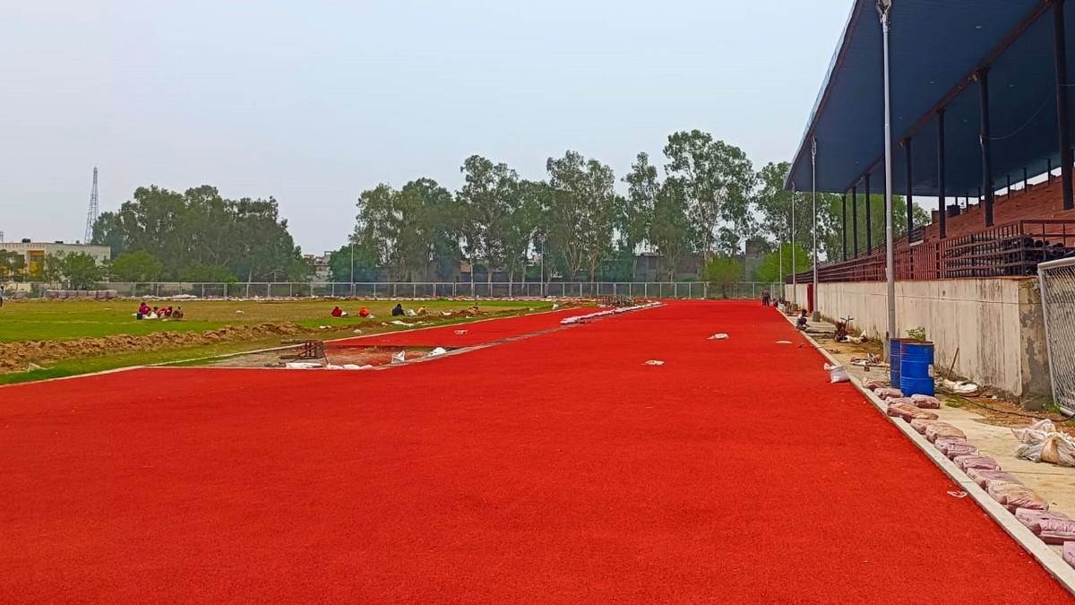 Smart Device To Be Installed On Athletics Track In Jalandhar Sports College Athletes Will Practice Here Instead Of Other States