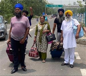 ਮਹਾਰਾਜਾ ਰਣਜੀਤ ਸਿੰਘ ਦੀ ਬਰਸੀ ਮਨਾ ਕੇ ਪਾਕਿ ਤੋਂ ਪਰਤਿਆ ਜੱਥਾ