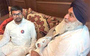 ਰੋਹਨ ਚੱਢਾ ਨੇ ਸੁਖਬੀਰ ਸਿੰਘ ਬਾਦਲ ਨਾਲ ਕੀਤੀ ਮੁਲਾਕਾਤ