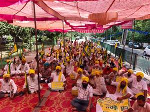 ਭਾਕਿਯੂ ਉਗਰਾਹਾਂ ਵੱਲੋਂ ਪੱਕਾ ਮੋਰਚਾ ਸ਼ੁਰੂ