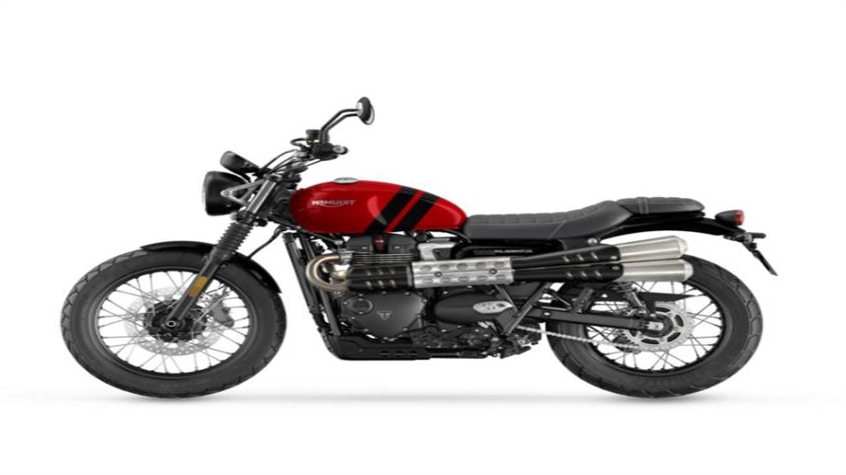 No more waiting for the Bajaj Triumph Scrambler Testing started these features were seen in the first glimps