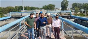 ਨਿਗਮ ਕਮਿਸ਼ਨਰ ਨੇ ਕੀਤਾ ਸੀਵਰੇਜ ਟ੍ਰੀਟਮੈਂਟ ਪਲਾਂਟ ਦਾ ਮੁਆਇਨਾ