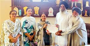 ਦਸ਼ਮੇਸ਼ ਕਾਲਜ ਨੂੰ ਆਈਆਈਸੀ ਵੱਲੋਂ ਤਿੰਨ ਸਿਤਾਰਾ ਦਰਜਾਬੰਦੀ ਹਾਸਲ