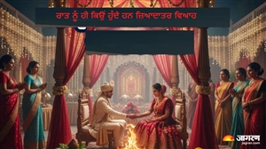 Night Weddings: ਰਾਤ ਨੂੰ ਹੀ ਕਿਉਂ ਹੁੰਦੇ ਹਨ ਜ਼ਿਆਦਾਤਰ ਵਿਆਹ, ਕਿਵੇਂ ਸ਼ੁਰੂ ਹੋਈ ਇਹ ਪਰੰਪਰਾ?