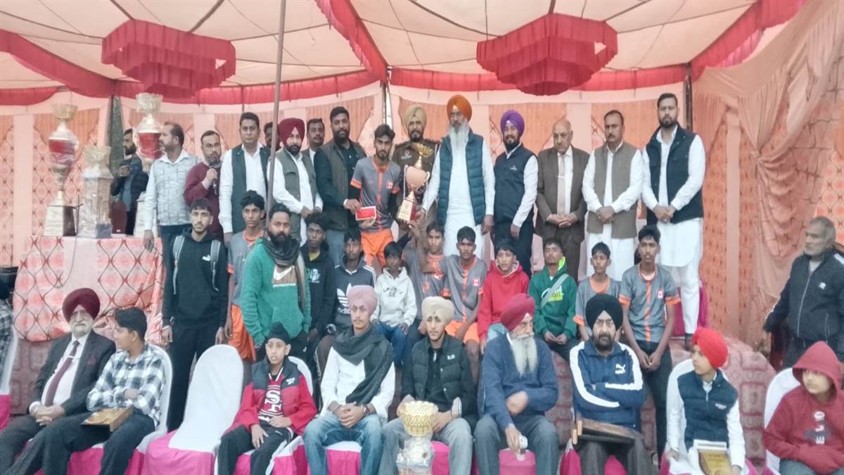 ਭਿੰਡਰ ਟੀਮ ਨੇ ਕੀਤਾ ‘ਸ਼ਾਹਕੋਟ ਫੁੱਟਬਾਲ ਕੱਪ’ ’ਤੇ ਕਬਜ਼ਾ