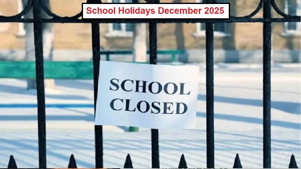School Holidays 2025: ਦਸੰਬਰ ਮਹੀਨੇ ’ਚ ਕਦੋਂ ਬੰਦ ਰਹਿਣਗੇ ਸਕੂਲ, ਚੈੱਕ ਕਰੋ ਪੂਰੀ ਡਿਟੇਲ