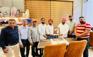 ਜੈ ਬਾਬੇ ਦੀ ਬਲੱਡ ਸੇਵਾ ਸੁਸਾਇਟੀ ਵੱਲੋਂ ਰਾਈਡਰ ਦਾ ਸਨਮਾਨ