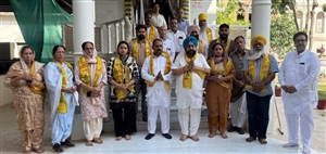 ਗੋਪਾਲ ਗੋਧਾਮ ਮਹਾਂ ਤੀਰਥ ਵਿਖੇ ਨਤਮਸਤਕ ਹੋਏ ਰਾਣਾ ਧੜੇ ਦੇ 7 ਜੇਤੂ ਕੌਂਸਲਰ