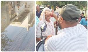 ਪ੍ਰੇਮ ਨਗਰ 'ਚ ਸੀਵਰੇਜ ਦੇ ਓਵਰਫਲੋਅ ਪਾਣੀ ਤੋਂ ਅੱਕੇ ਲੋਕਾਂ ਨੇ ਘੇਰਿਆ CM, ਸੜਕ 'ਤੇ ਲਾਇਆ ਧਰਨਾ