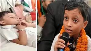 PM ਮੋਦੀ ਨੂੰ ਮਿਲਣਾ ਹੈ... 6 ਸਾਲ ਦੇ ਬੱਚੇ ਦਾ ਅਨੋਖਾ ਧਰਨਾ, ਪੁਲਿਸ ’ਤੇ ਮਾਂ-ਬਾਪ ਦੀ ਕੁੱਟਮਾਰ ਦਾ ਗੰਭੀਰ ਦੋਸ਼