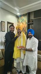 ਮੈਨੇਜਰ ਅਤਰ ਸਿੰਘ ਨੂੰ ਜ਼ਿਲ੍ਹਾ ਵਾਈਸ ਪ੍ਰਧਾਨ ਦੀ ਮਿਲੀ ਜ਼ਿੰਮੇਵਾਰੀ