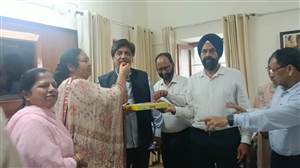 ਹੁਸ਼ਿਆਰਪੁਰ ਤੋਂ ਬ੍ਰਹਮ ਸ਼ੰਕਰ ਜਿੰਪਾ ਵੱਲੋਂ ਪਾਰਟੀ ਹਾਈਕਮਾਂਡ ਦਾ ਧੰਨਵਾਦ