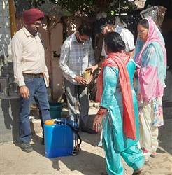 ਡੇਂਗੂ ਦੀ ਰੋਕਥਾਮ ਲਈ ਕੀਤੇ ਉਪਰਾਲਿਆਂ ਦਾ ਲਿਆ ਜਾਇਜ਼ਾ