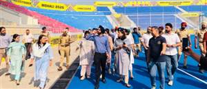ਏਸ਼ਿਅਨ ਚੈਂਪੀਅਨਜ਼ ਟਰਾਫੀ ਦੇ ਸੈਮੀਫਾਈਨਲ ਅਤੇ ਫਾਈਨਲ ਮੁਕਾਬਲਿਆਂ ਦੀ ਮੇਜ਼ਬਾਨੀ ਲਈ ਮੁਹਾਲੀ ਪੂਰੀ ਤਰ੍ਹਾਂ ਤਿਆਰ, ਸੀਨੀਅਰ ਪ੍ਰਸ਼ਾਸਨਿਕ ਅਧਿਕਾਰੀਆਂ ਤੇ ਮੇਅਰ ਨੇ ਲਿਆ ਤਿਆਰੀਆਂ ਦਾ ਜਾਇਜ਼ਾ