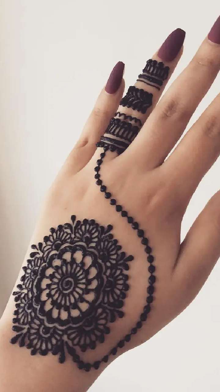 Easy Gol tikki Mandala mehndi | #mehndi #henna #design #mehendi #viral  #artist #mehandi #season #wedding #mehndidesigns #creativity | By Shab's  CreationFacebook